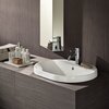 Geberit VariForm Раковина встраиваемая в столешницу овальной формы, 60х48 см, с отв. под смеситель, с отв. перелива