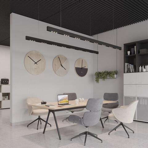 359515 SHINO NT24 128 черный Трековый светильник для низковольтного шинопровода IP20 LED 3W 48V 4000K 120Лм FLUM