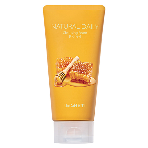 The Saem Natural Daily Cleansing Foam Honey пенка для умывания с медом