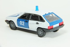 VAZ-2109 Lada Samara hatchback 5-doors GAI USSR Police Agat Mossar Tantal 1:43