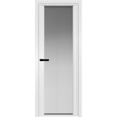 Алюминиевая дверь 2AGP вайт остеклённая