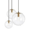 Светильник Glass Ball Ceiling Gold D15