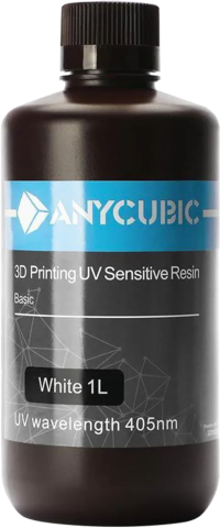 Фотополимер Anycubic Basic, белый (1 кг)