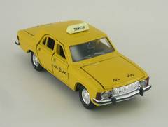 GAZ-3102 Volga Taxi with plafond Agat Mossar Tantal 1:43