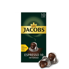 Кофе в капсулах JACOBS Espresso 10 Intenso, 10x5г