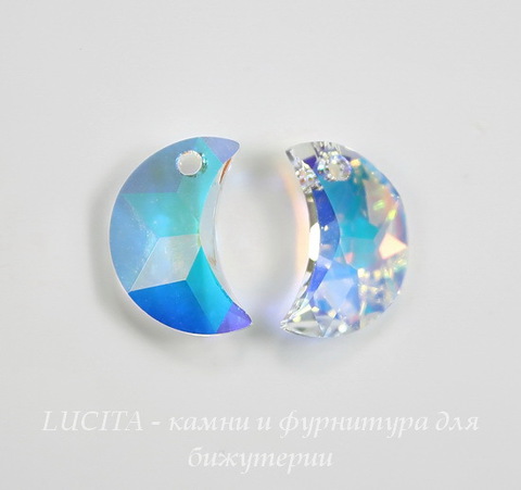6722 Подвеска Сваровски Moon Crystal AB (правая)(16 мм)