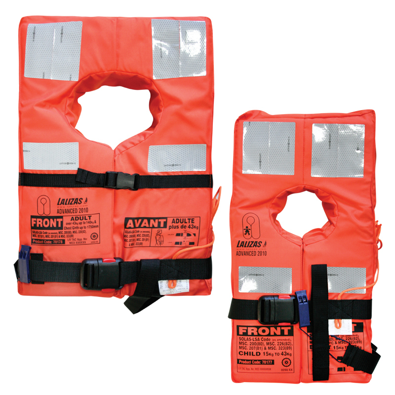 Advanced lifejacket solas-(lsa code) 2010