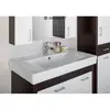 Aquanet 172680 Компл.3 - Тумба Тиана 100 б/к wenge (фасад белый) (172680)