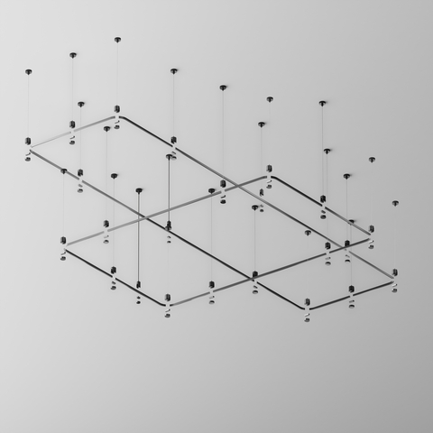 Радиусный коннектор для шинопровода Maytoni FLARITY TRX154-RC80-B