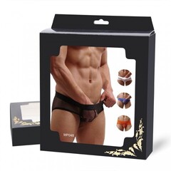 Плавки мужские белые  в сетку (размер S)