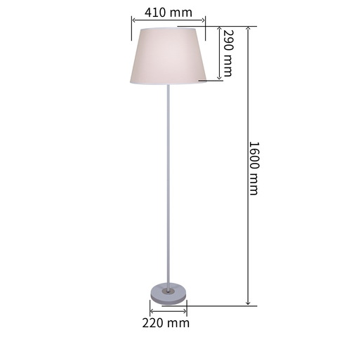 Светильник напольный Reluce - Белый - купить 3