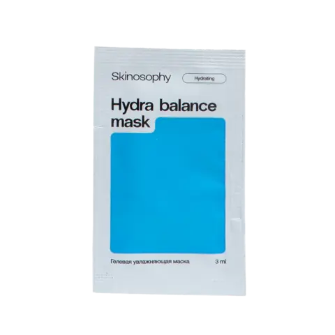 SkinoSophy Гелевая увлажняющая маска, 3 мл | Hydra balance mask
