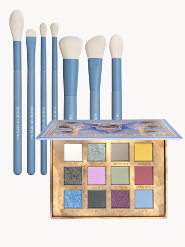 Набор из 7 кистей GRACEFUL BLUE & EYES NEVER LIE часть III