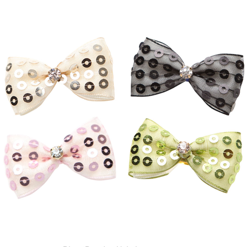 059 Заколка "Паетки" Puppy Angel