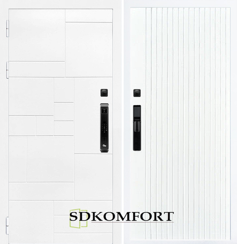 Белый матовый