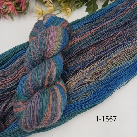 Дундага 6/1 шерсть секционного окрашивания 01-1567 420м/100гр