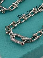 84523 - Колье цепь с куб.циркониями коллекция HARD by TIFFANY