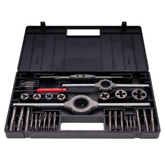 Набор метчиков и плашек M3 -M12 115CrV3 34пр Bucovice(CzTool) 310120