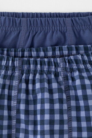 трусы/ уп  для мальчика  К 1930-2уп/ультрамарин,пыльно-голуб.джинс,клетка