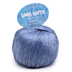 Lana Gatto SILKY (100% шелк, 50гр/214м)