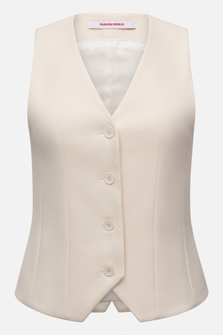 Жилет приталенный