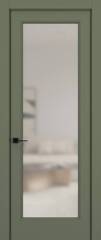 Дверь 01V ELEGANT Матовый Оливковый