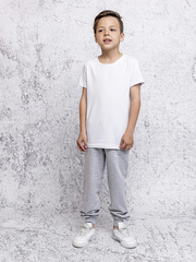 0018_С22 Брюки спортивные, серый