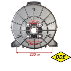 Корпус помпы DDE PTR80 сторона двигателя (70010-00110-00)