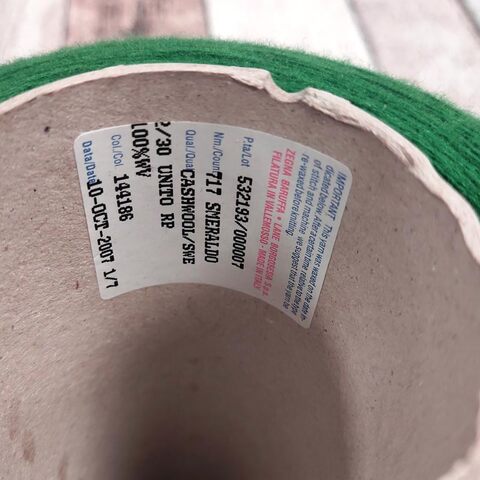 Меринос ZEGNA BARUFFA CASHWOOL/SWE 2/30 зеленый травяной