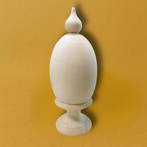 Яйцо, на подставке (открывается) 7,5см , липа