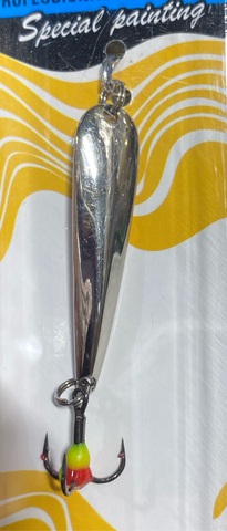 39 Блесна зимняя KDF Minkur 130-8027 5 гр 43 мм цв silver