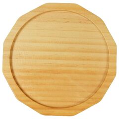 Mr.Kranch Bamboo керамическая миска белая на бамбуковой подставке 470 мл