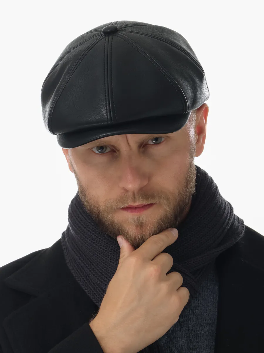 Кепи восьмиклинка Эко кожа