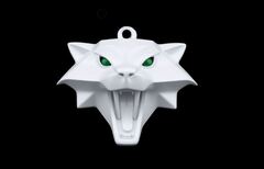 Силиконовый молд Голова ведьмака средняя