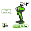 Гайковерт ударный аккумуляторный Greenworks Арт. 3803607, 24V, 200 Нм, бесщеточный, без АКБ и ЗУ — фото 1