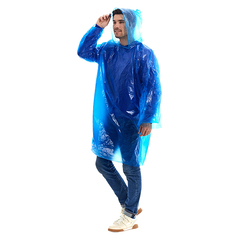 24-9-014 Плащ-дождевик полиэтиленовый, пончо, 20 мкр (РемоКолор)