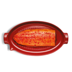 Барбекю-гриль для рыбы 50х28 см Emile Henry (мак)