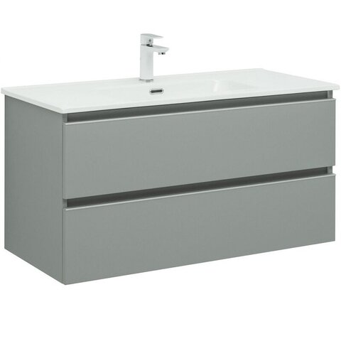 Aquanet 337957 Тумба Вега 2.0 100 2 ящ. цв.мисти грин (337957)