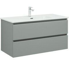 Aquanet 337957 Тумба Вега 2.0 100 2 ящ. цв.мисти грин (337957) фото
