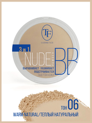 TF CТР-15 Пудра для лица BB NUDE POWDER 3 IN 1 тон 06 тёплый натуральный
