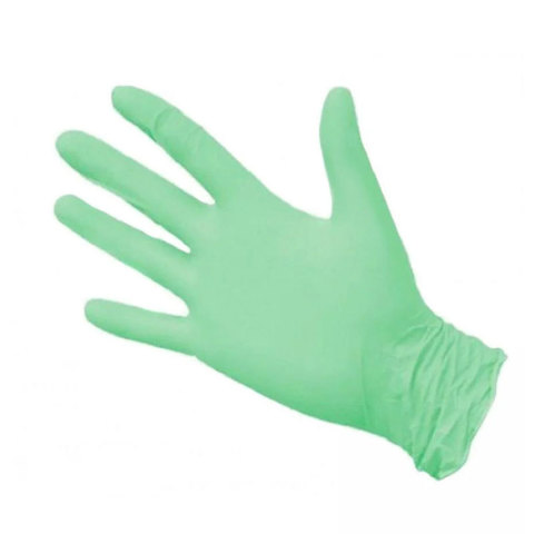 Перчатки нитрил MDC (TN327M) M-size зеленого цвета 100 пар/уп