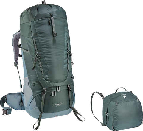 Картинка рюкзак туристический Deuter Aircontact 65+10 ivy-teal - 10