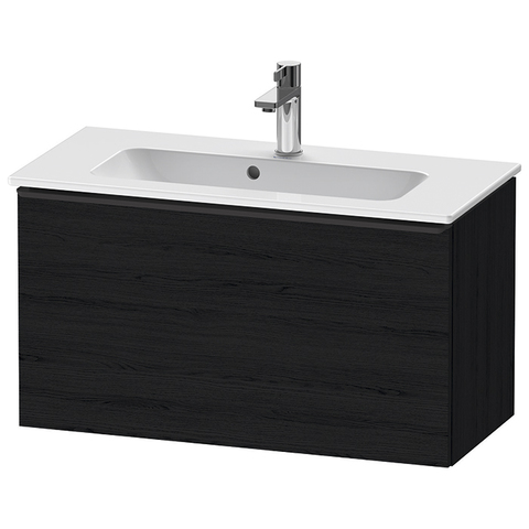 Duravit D-Neo Тумбочка подвесная, Compact 440x810x372, 1 ящик, цвет: Black Oak DE426901616