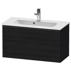 Duravit D-Neo Тумбочка подвесная, Compact 440x810x372, 1 ящик, цвет: Black Oak DE426901616 фото