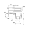 Delabie 512551P Автоматический диспенсер жидкого мыла\мыла пенки , 0,5 л, хром