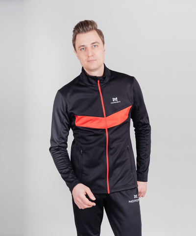 куртка NORDSKI Base Black/Red NSM810910