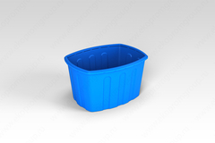 Ванна ЭкоПром 200 л.(90x70x51см;синий) - арт.555649