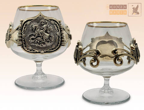 бокал Георгий Победоносец стекло