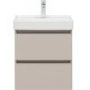 Aquanet 337940 Тумба Вега 2.0 50 2 ящ. цв.бежевый (337940)