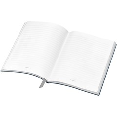Записная книжка А5 черного цвета, линованные страницы MONTBLANC